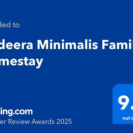 Hadeera Minimalis Family Homestay Kuala Terengganu Luaran gambar